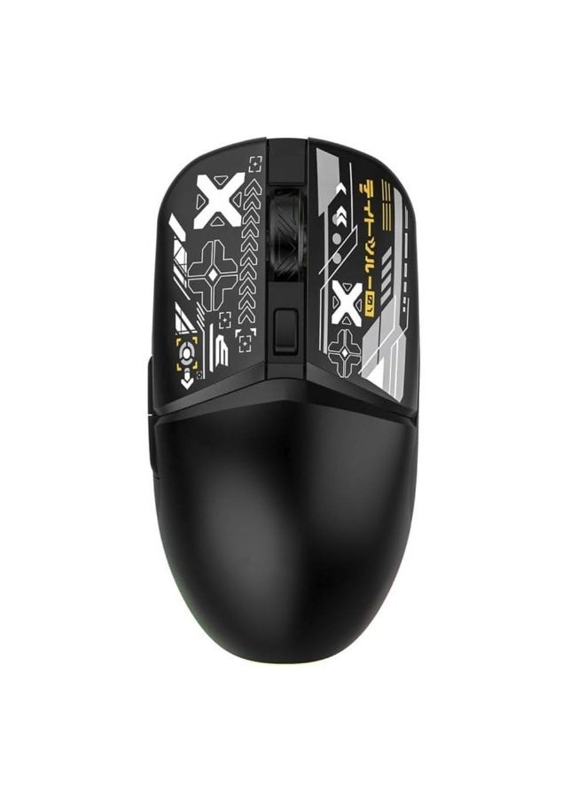 فوريف ماوس FV-210 قابل لإعادة الشحن، ثنائي الوضع، بلوتوث 5.1 و2.4 جيجا هرتز، اتصال لاسلكي - نقرة صامتة - 4 أزرار - بطارية 500 مللي أمبير، زر تشغيل/إيقاف موفر للطاقة - مستشعر بصري PAW بدقة 3212/3200 نقطة في البوصة - تصميم أنيق - طلاء مقاوم للأشعة فوق البنفسجية - مناسب للألعاب، العمل المكتبي، متوافق مع أنظمة ويندوز/آي أو إس/أندرويد - Image 1